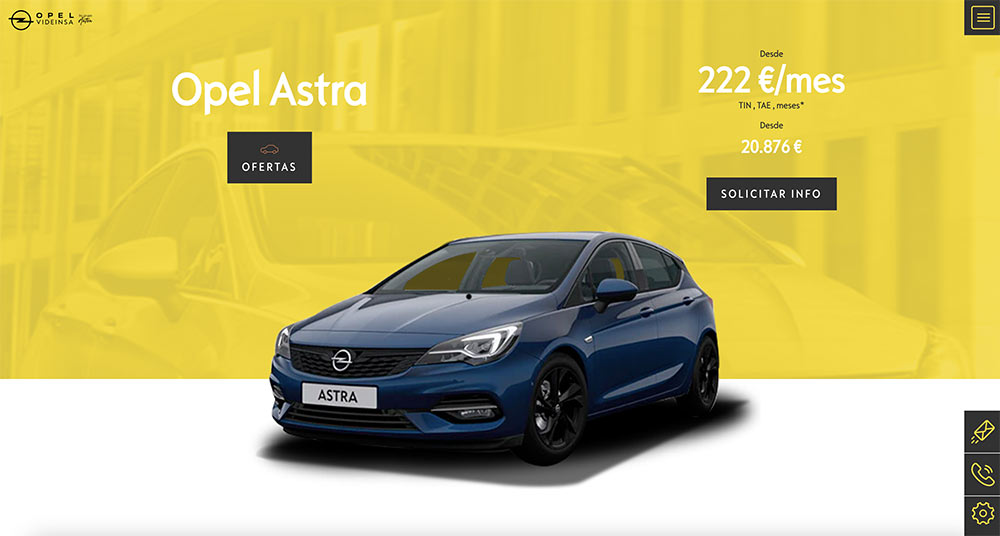 Web Opel Vitoria