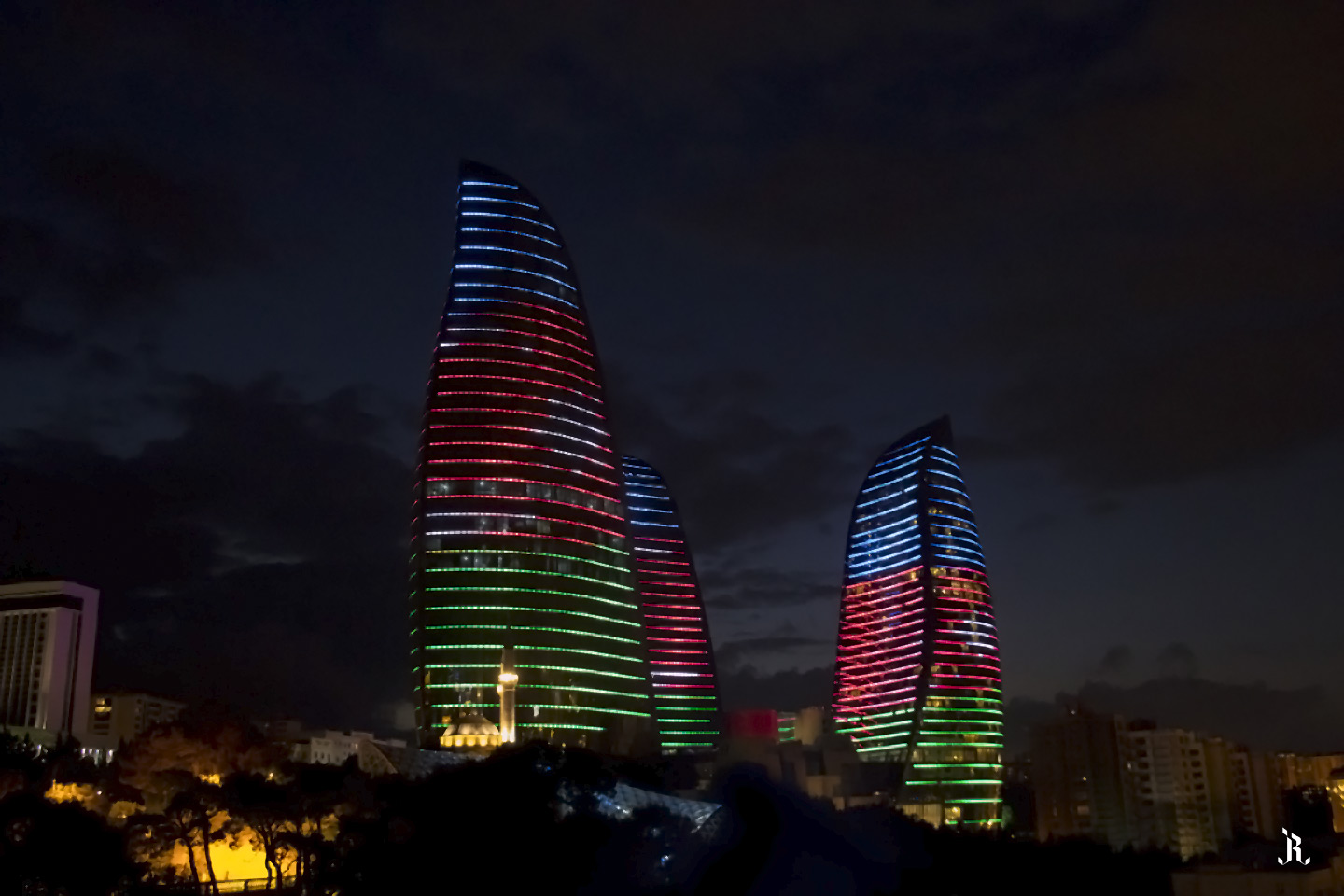 Flame towers, Baku