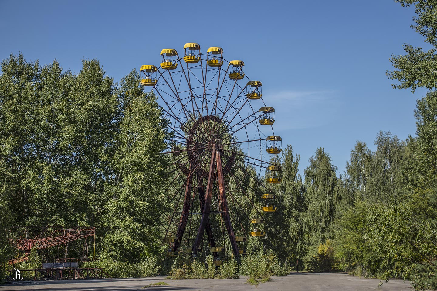 Parque de atracciones de Prypiat, Chernobyl