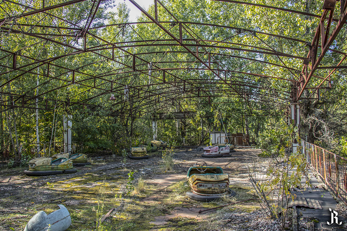 Parque de atracciones de Prípiat, Chernobyl (Ucrania)